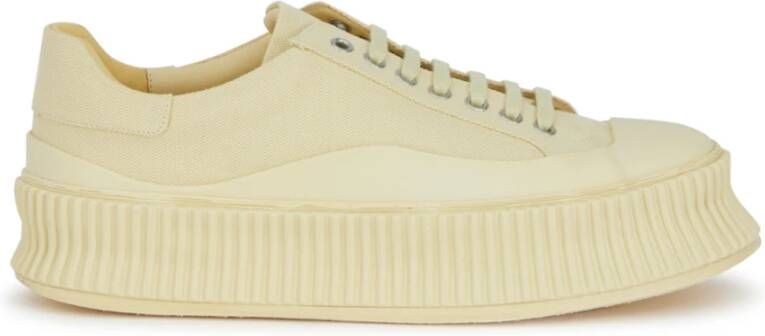 Jil Sander Casual Sneakers voor dagelijks gebruik Beige Dames