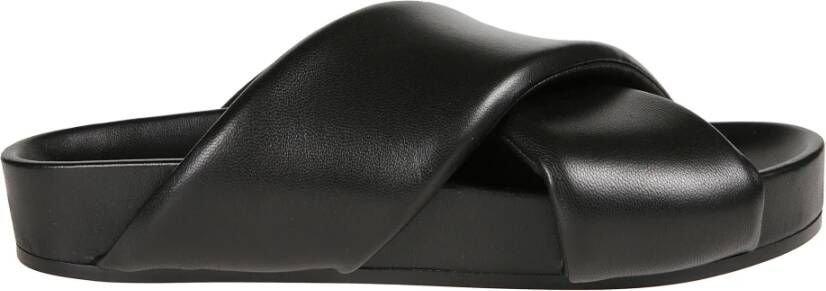 Jil Sander Comfortabele Sandalen voor Dagelijks Gebruik Black Heren