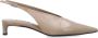 Jil Sander Donkerzand Sling-back Pumps Beige Dames - Thumbnail 1