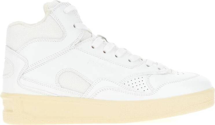 Jil Sander Elegante Damessneakers White Dames