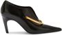 Jil Sander Elegante Zwarte Lage Hak Enkellaarsjes Black Dames - Thumbnail 1