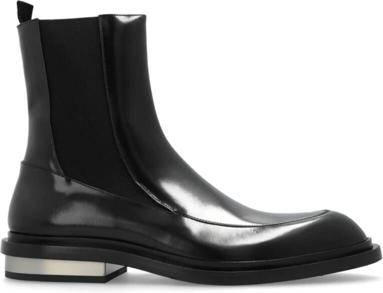 Jil Sander Enkellaarzen Black Heren