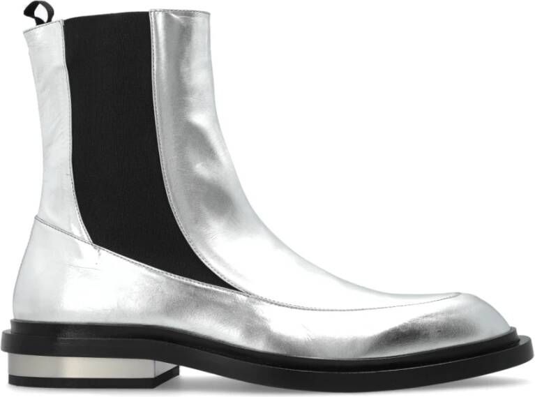 Jil Sander Enkellaarzen Gray Heren