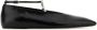 Jil Sander Leren Ballet Flats met Kristaldetail Black Dames - Thumbnail 1