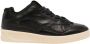 Jil Sander Koeienleer en Stoffen Mesh Lage Sneakers Black Heren - Thumbnail 9