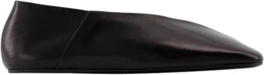 Jil Sander Leather flats Black Dames