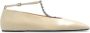 Jil Sander Leren ballerina's Beige Dames - Thumbnail 1