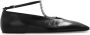 Jil Sander Leren Ballet Flats met Kristaldetail Black Dames - Thumbnail 15