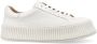 Jil Sander Luxe Leren Sneakers White Dames - Thumbnail 1