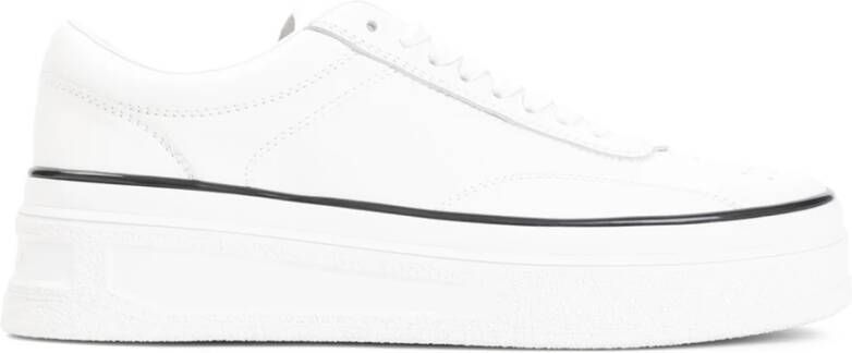 Jil Sander Porselein Lage Sneaker White Heren