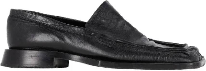 Jil Sander Pre-owned Leather flats Black Dames