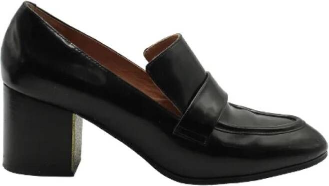 Jil Sander Pre-owned Leather heels Black Dames