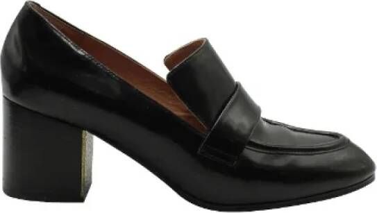 Jil Sander Pre-owned Leather heels Black Dames