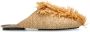 Jil Sander Raffia Slides Beige Dames - Thumbnail 1