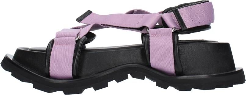 Jil Sander Sandalen Lila Purple Dames