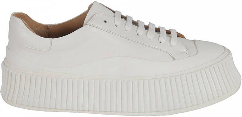 Jil Sander Stijlvolle Sneakers voor een Trendy Look White Heren