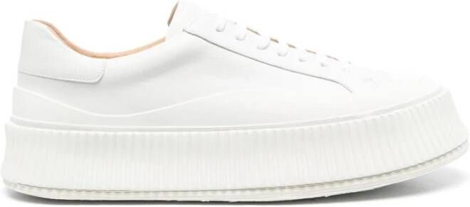 Jil Sander Stijlvolle Sneakers voor een Trendy Look White Heren