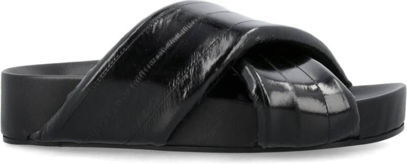 Jil Sander Stijlvolle Sandalen voor Mannen en Vrouwen Black Dames