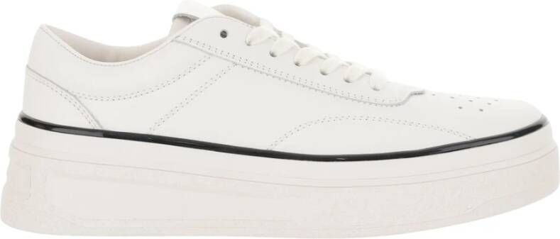 Jil Sander Witte Sneakers voor een stijlvolle look White Dames