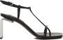 Jil Sander Zwarte Sandalen voor Vrouwen Black Dames - Thumbnail 7