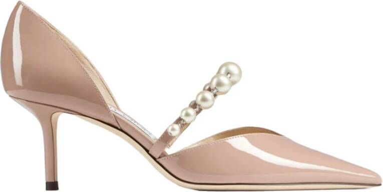 Jimmy Choo Aurelie Decolletes Elegante Hoge Hakken Pink Dames