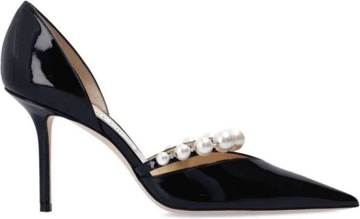 Jimmy Choo Aurelie Pumps van gepatenteerd leer Black Dames