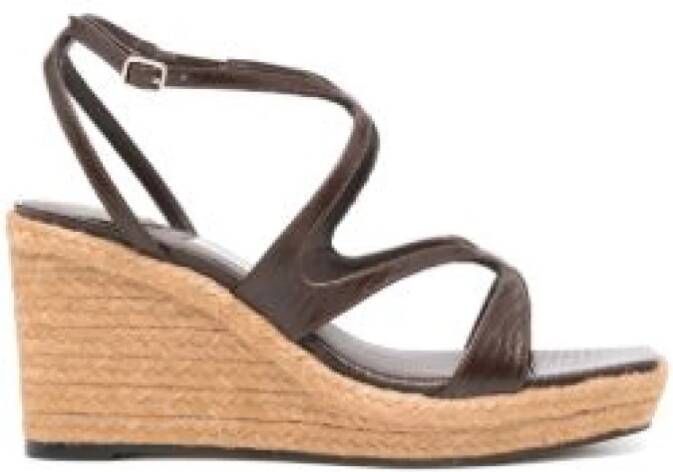 Jimmy Choo Ayla Espadrilles Stijlvol en comfortabel Brown Dames