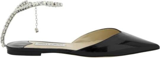 Jimmy Choo Ballerina`s Zwart Dames