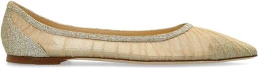 Jimmy Choo Ballet Flats 'Love' Yellow Dames