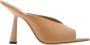 Jimmy Choo Beige leren sandalen met hak Beige Dames - Thumbnail 1