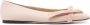 Jimmy Choo Beige Linnen Ballet Flats Beige Dames - Thumbnail 1