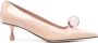 Jimmy Choo Beige Patent Leren Instap Hakken Beige Dames - Thumbnail 1