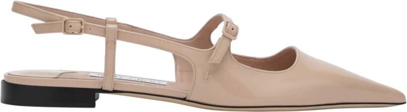 Jimmy Choo Bruid Slingback Platte Schoenen Beige Dames