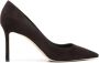 Jimmy Choo Bruine Suède Pumps Met Puntige Hak Brown Dames - Thumbnail 1