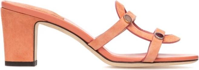 Jimmy Choo Calypso Sandalen Orange Dames