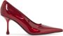 Jimmy Choo Chroomeffect Leren Colleté Hakken Red Dames - Thumbnail 1