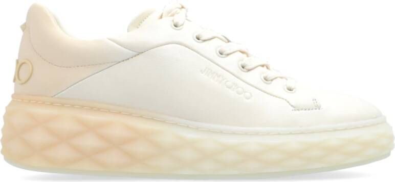 Jimmy Choo Diamond Sneakers Beige Dames