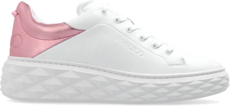 Jimmy Choo Diamond Sneakers White Dames