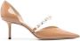 Jimmy Choo Elegante Beige Leren Hakken met Versieringen Beige Dames - Thumbnail 1