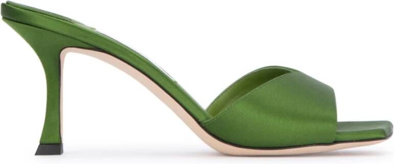 Jimmy Choo Elegante Hoge Hak Sandalen Green Dames