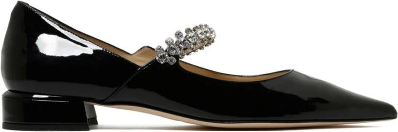 Jimmy Choo Elegante Platte Schoenen voor Vrouwen Black Dames