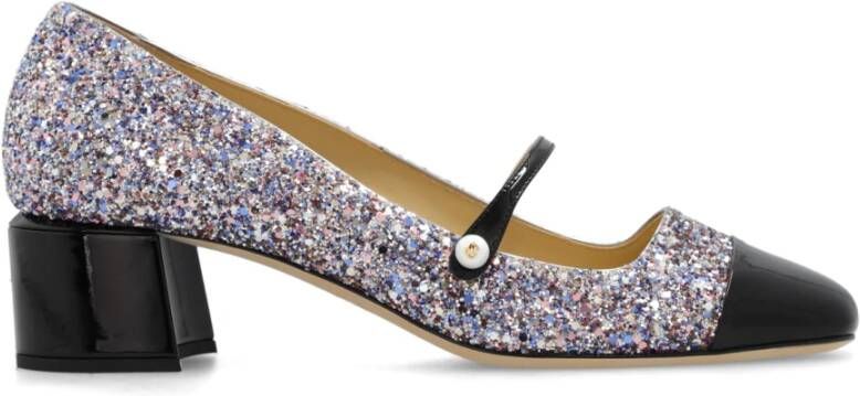 Jimmy Choo Glitter Mary Jane Pumps Multicolor Dames