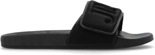 Jimmy Choo Comfortabele huisslippers voor ultiem comfort Black Heren