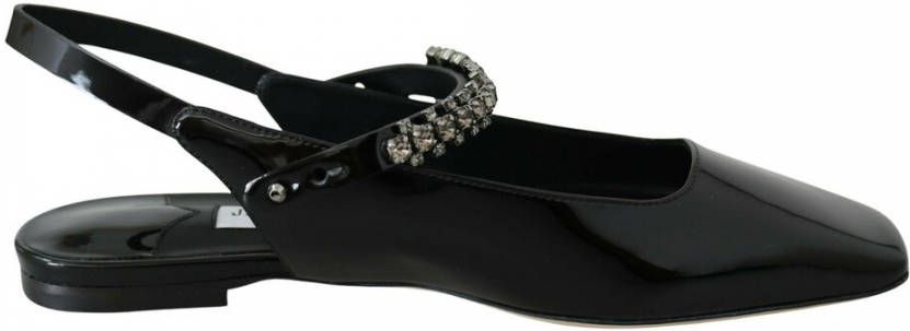 Jimmy Choo Platte sandalen Black Dames