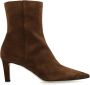 Jimmy Choo Gehakte enkellaarsjes Alizze Brown Dames - Thumbnail 1