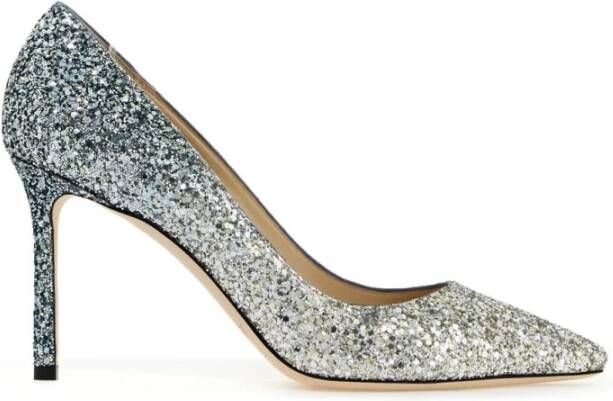 Jimmy Choo Geschaduwde Glitter Romy Pumps Gray Dames