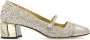 Jimmy Choo Glitter hoge hakken 'Elisa' Yellow Dames - Thumbnail 1