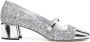 Jimmy Choo Glitter Patent Leren Schoenen met Parel Detail Gray Dames - Thumbnail 1