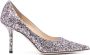 Jimmy Choo Glitter Puntige Neus Hoge Hak Gray Dames - Thumbnail 1