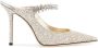 Jimmy Choo Glitterstof Muiltjes met Kristalband Yellow Dames - Thumbnail 1